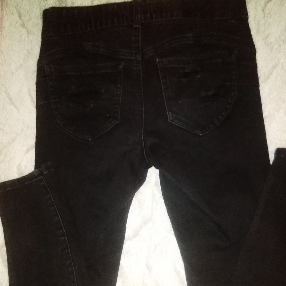 Ripped Black Jeans by Candies
